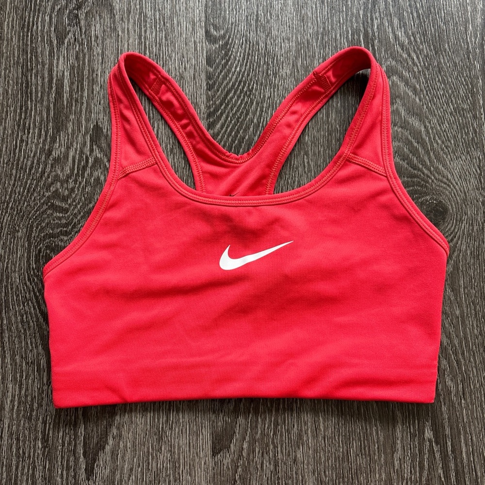 Nike Women's Vibrant Red Sports Bra